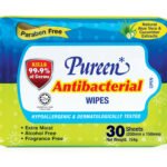 Pureen Antibacterial wipes